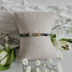 Bracelet Moïra Agate mousse