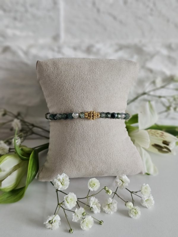 Bracelet Moïra Agate mousse