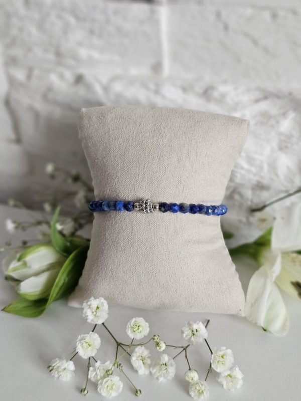 Bracelet Moïra Lapis Lazuli – Image 4