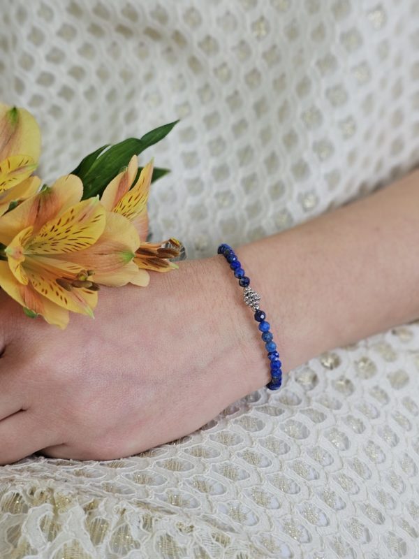 Bracelet Moïra Lapis Lazuli – Image 3