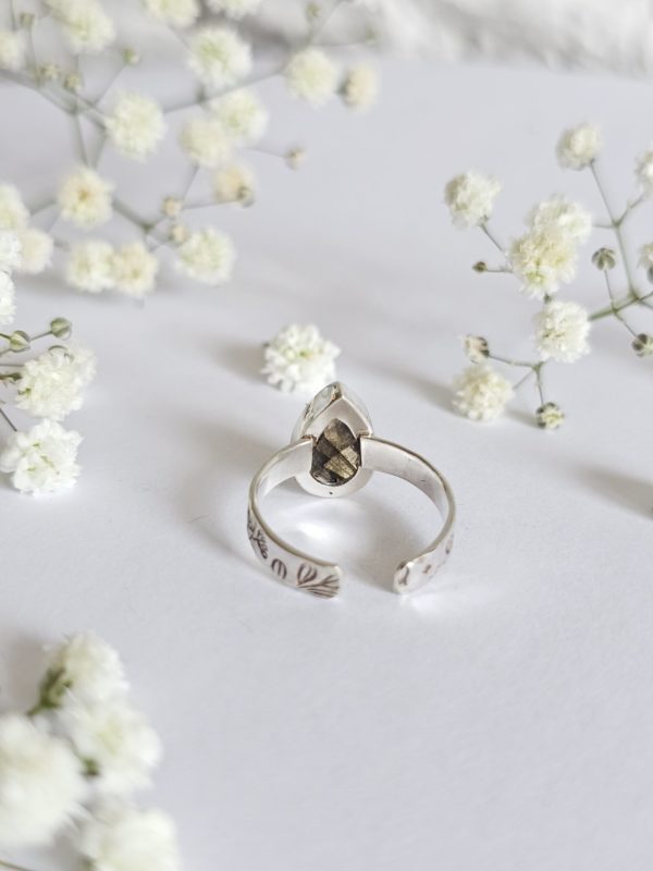 Bague réglable Labradorite – Image 3