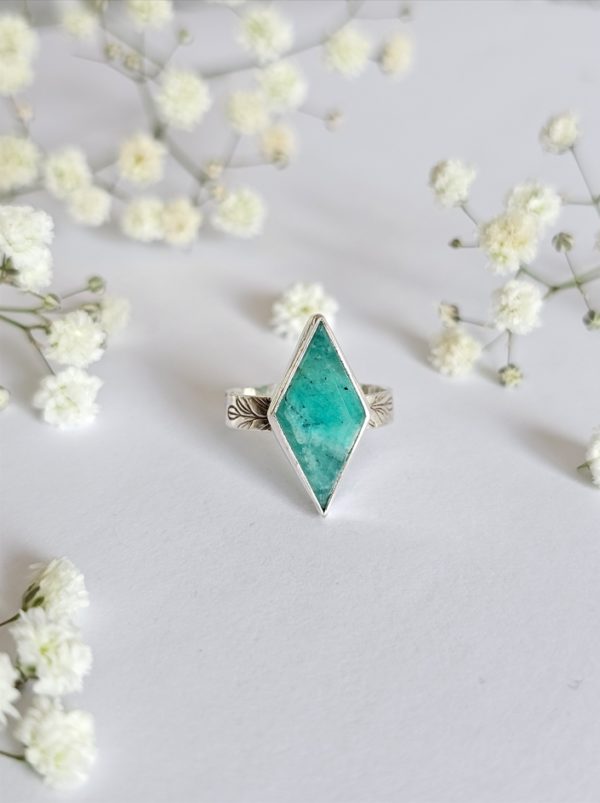 Bague réglable Amazonite – Image 5