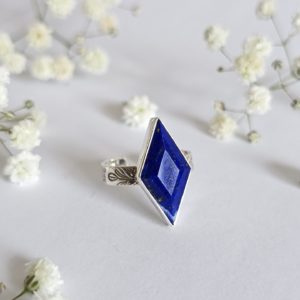 Bague réglable Lapis lazuli