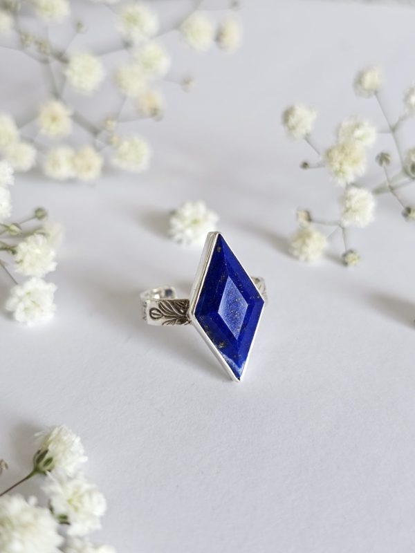 Bague réglable Lapis lazuli