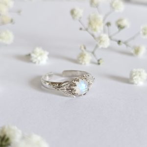 Bague réglable Pierre de lune