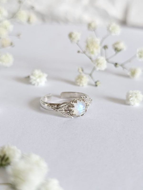 Bague réglable Pierre de lune
