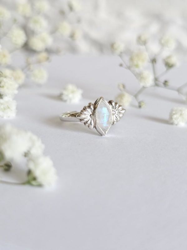 Bague réglable Pierre de lune