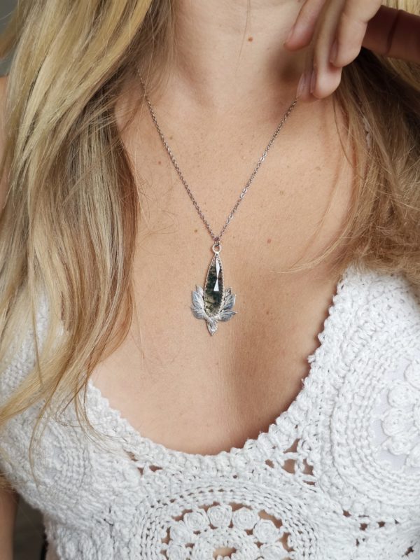 Pendentif Agate mousse – Image 5