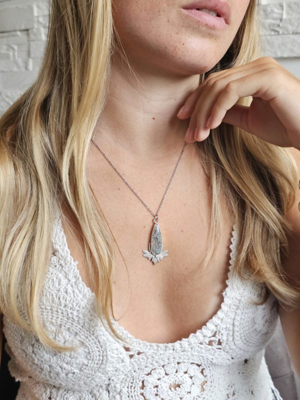 Pendentif Agate mousse – Image 3
