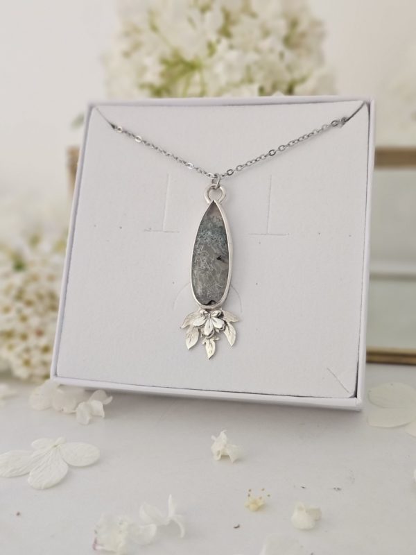 Pendentif Agate mousse – Image 5
