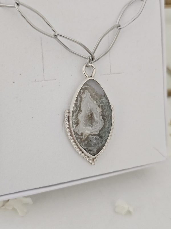 Pendentif Agate mousse – Image 4