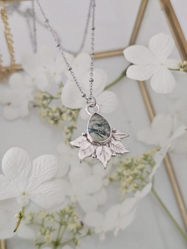 Pendentif Agate mousse – Image 7