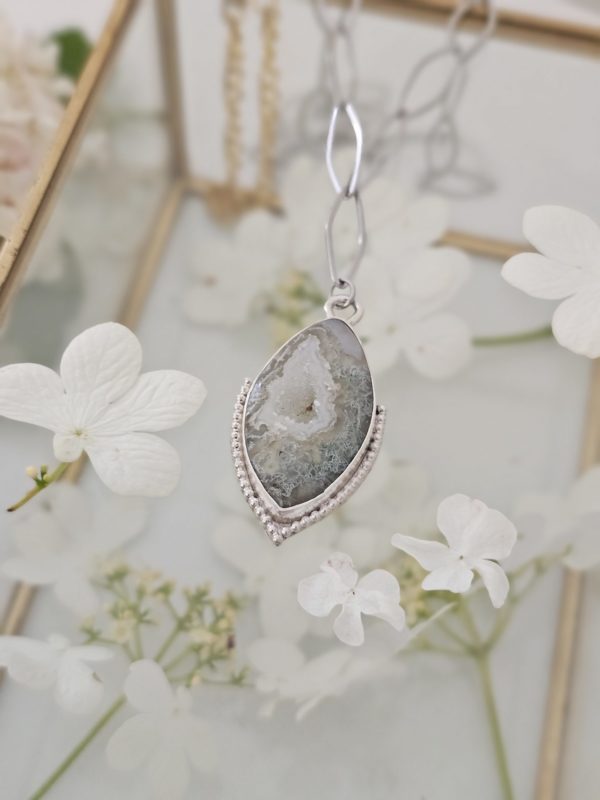 Pendentif Agate mousse – Image 6