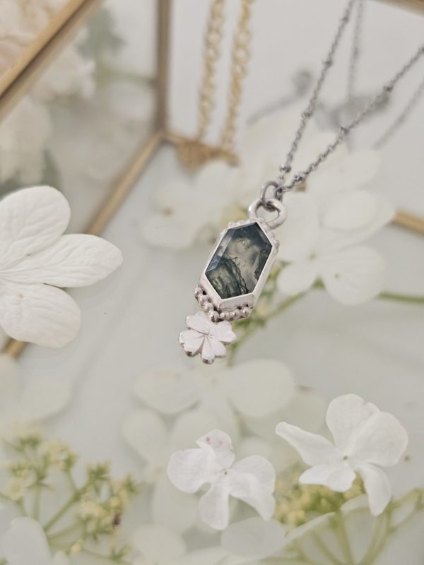 Pendentif Agate mousse – Image 5