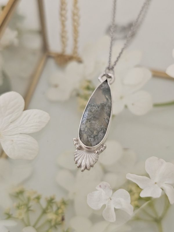 Pendentif Agate mousse – Image 5