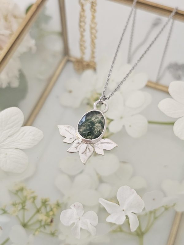 Pendentif Agate mousse – Image 4