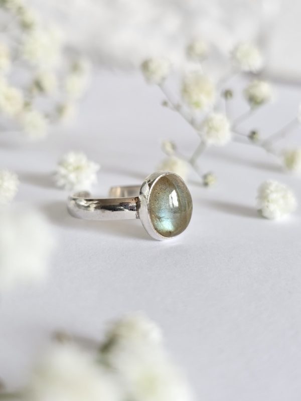 Bague réglable Labradorite
