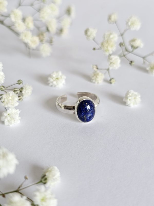 Bague réglable Lapis lazuli