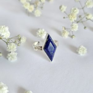 Bague réglable Lapis lazuli