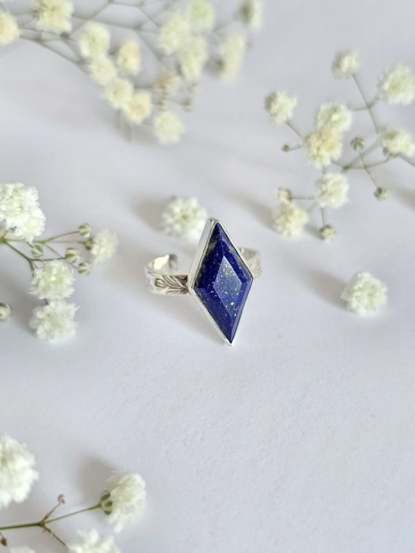 Bague réglable Lapis lazuli