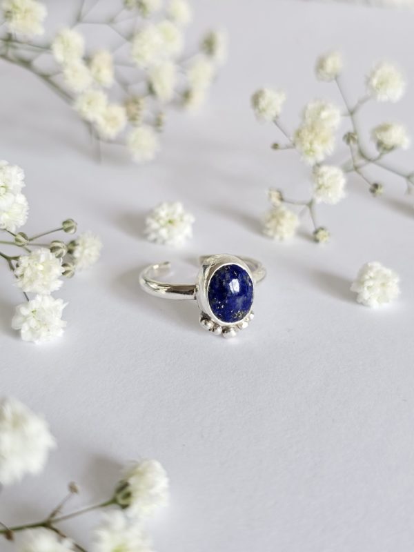 Bague réglable Lapis lazuli