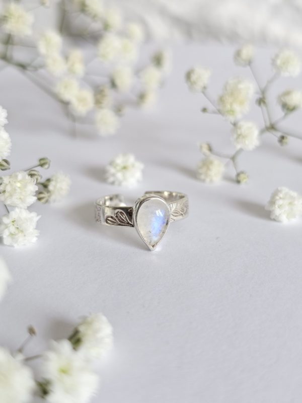 Bague réglable Pierre de lune