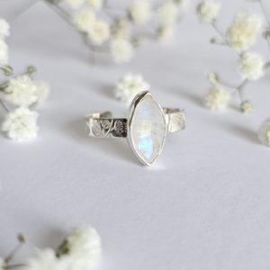 Bague réglable Pierre de lune