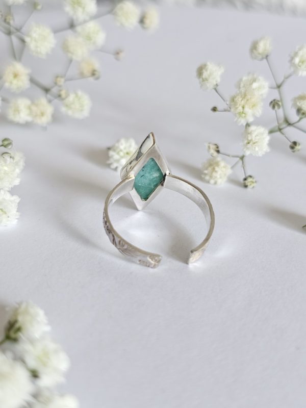 Bague réglable Amazonite – Image 2