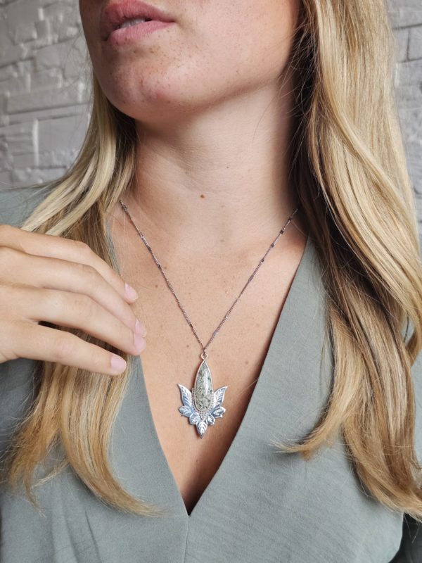 Pendentif Agate mousse – Image 5