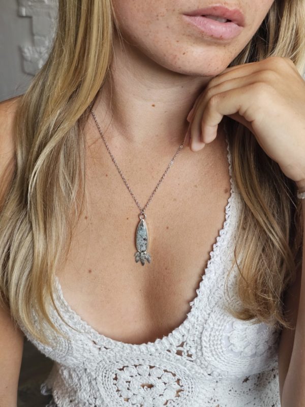 Pendentif Agate mousse – Image 6