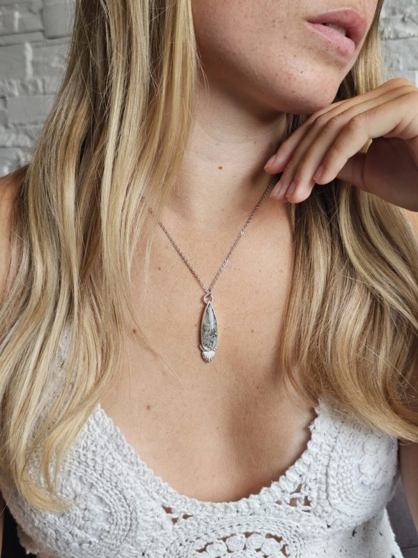Pendentif Agate mousse – Image 6