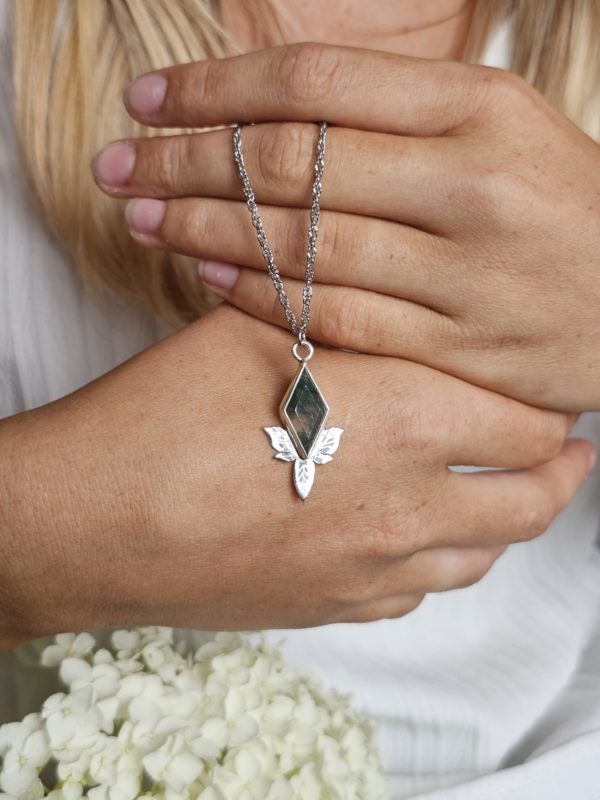 Pendentif Agate mousse – Image 2