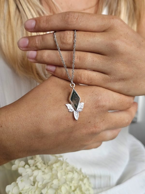 Pendentif Agate mousse – Image 10