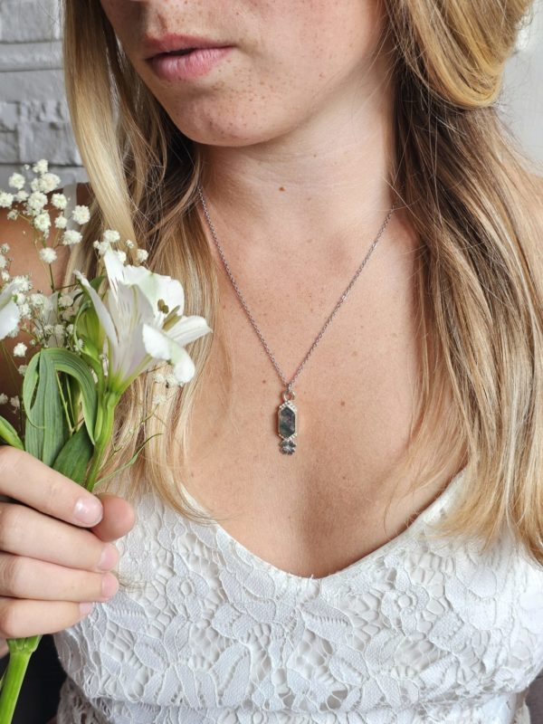 Pendentif Agate mousse – Image 2