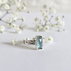 Bague réglable Cyanite