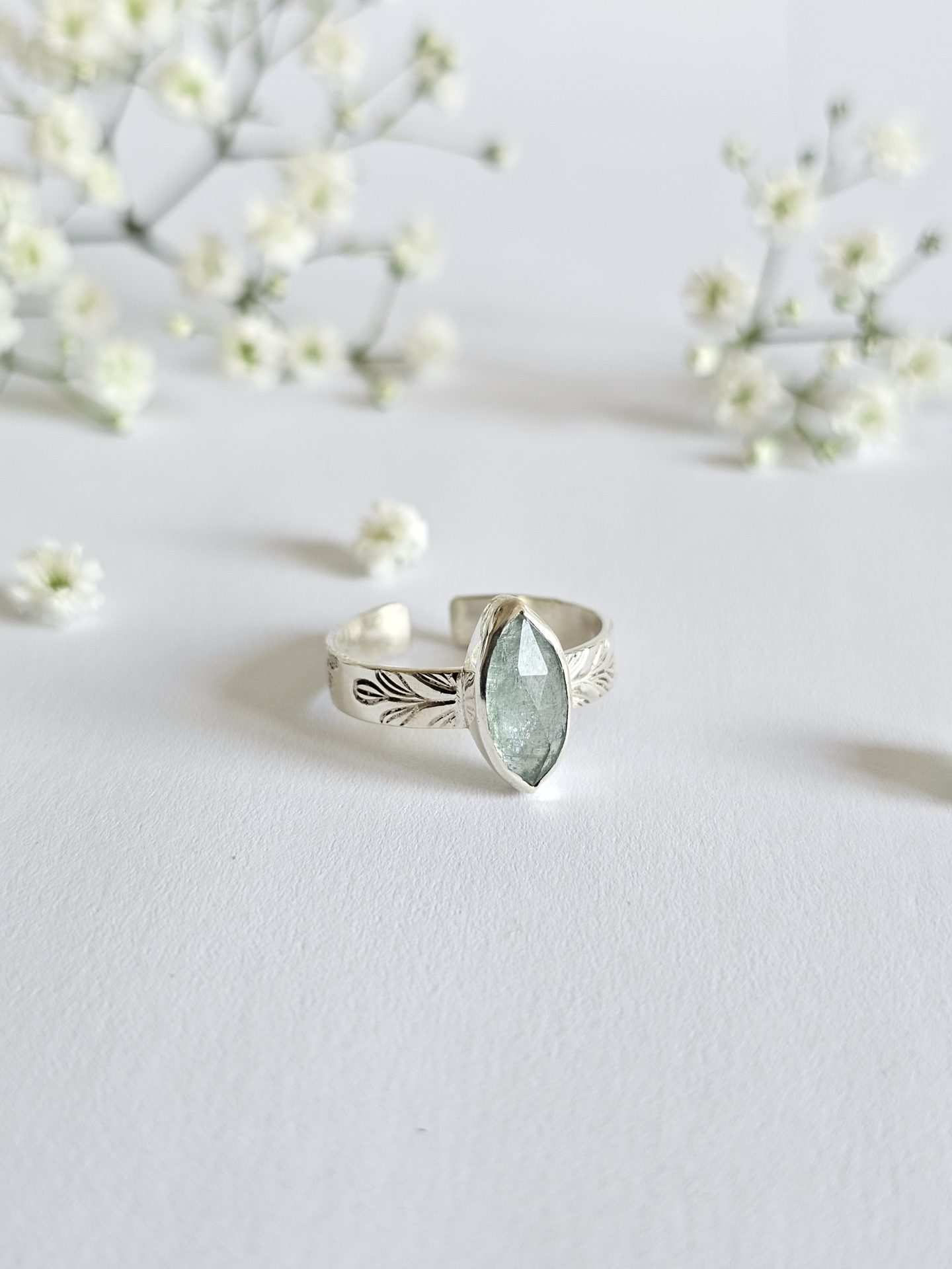 Bague réglable Cyanite – Image 4