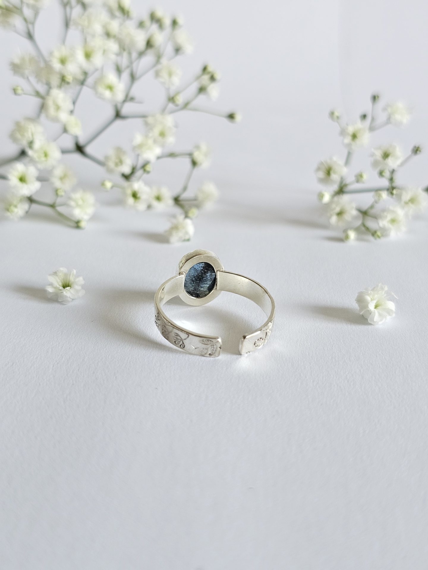 Bague réglable Cyanite – Image 4