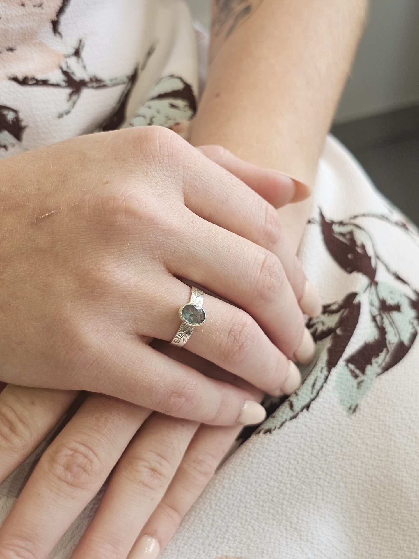 Bague réglable Cyanite – Image 5