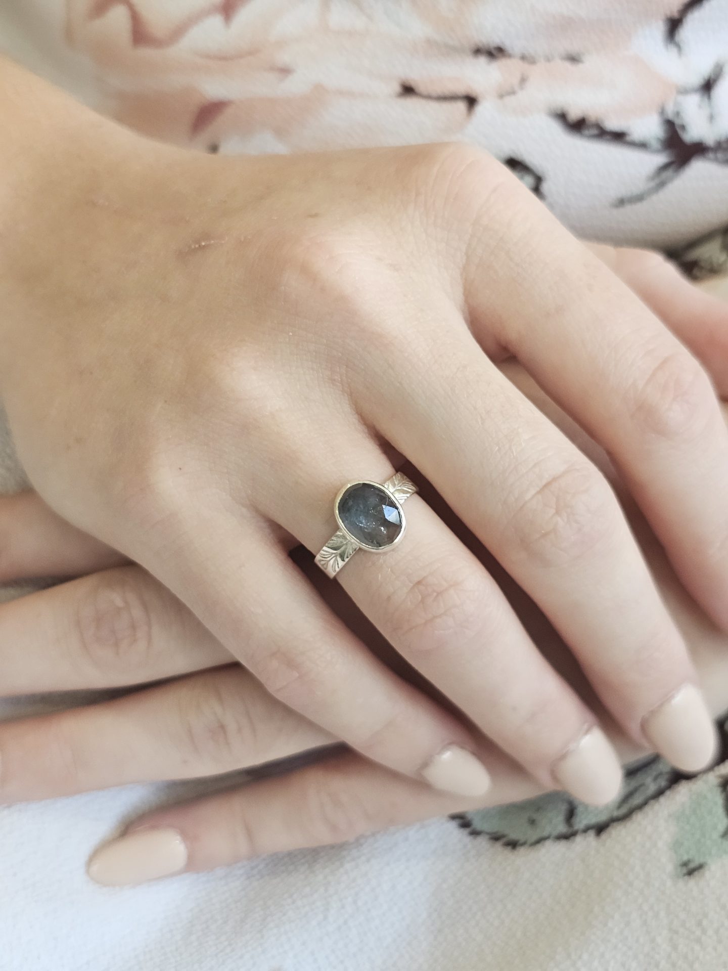 Bague réglable Cyanite – Image 2