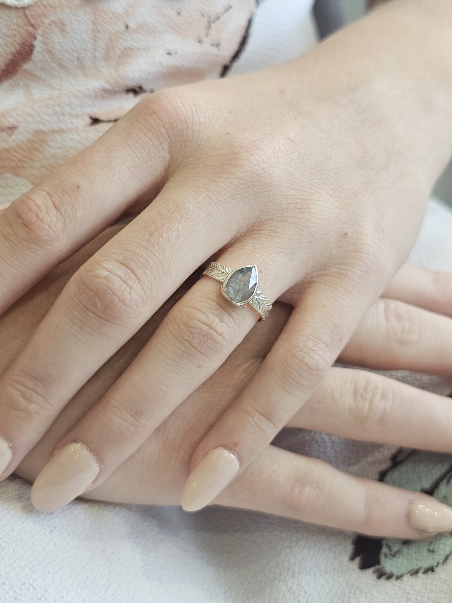 Bague réglable Cyanite – Image 2