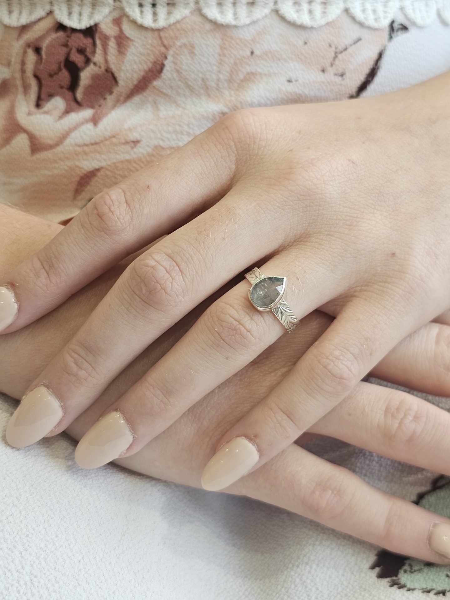 Bague réglable Cyanite – Image 5