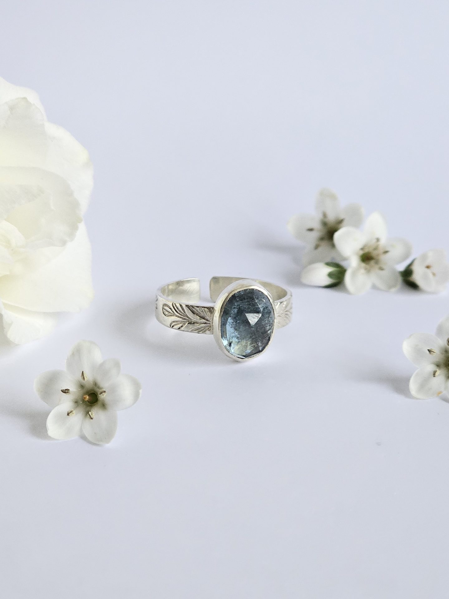 Bague réglable Cyanite – Image 7