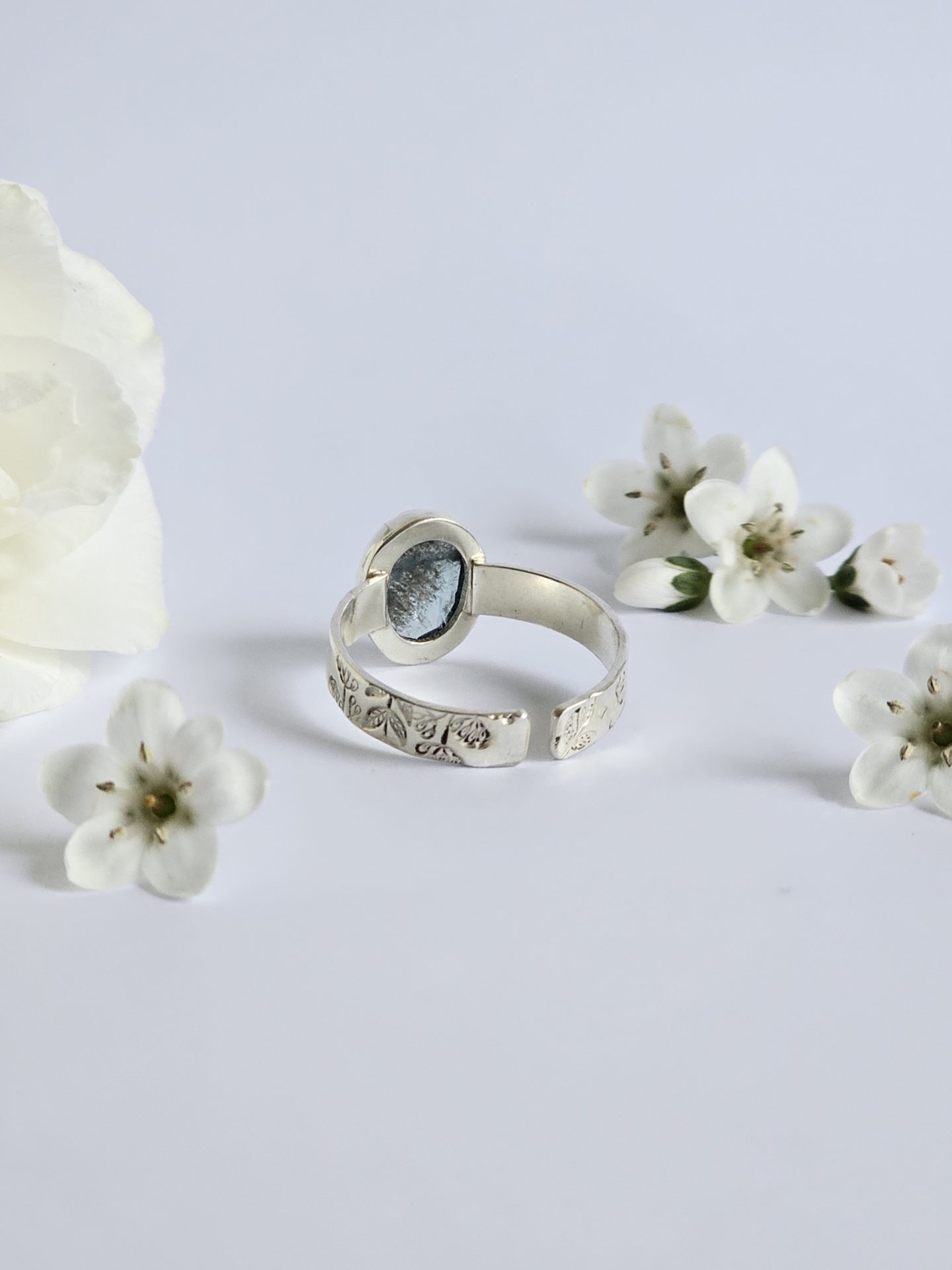 Bague réglable Cyanite – Image 6