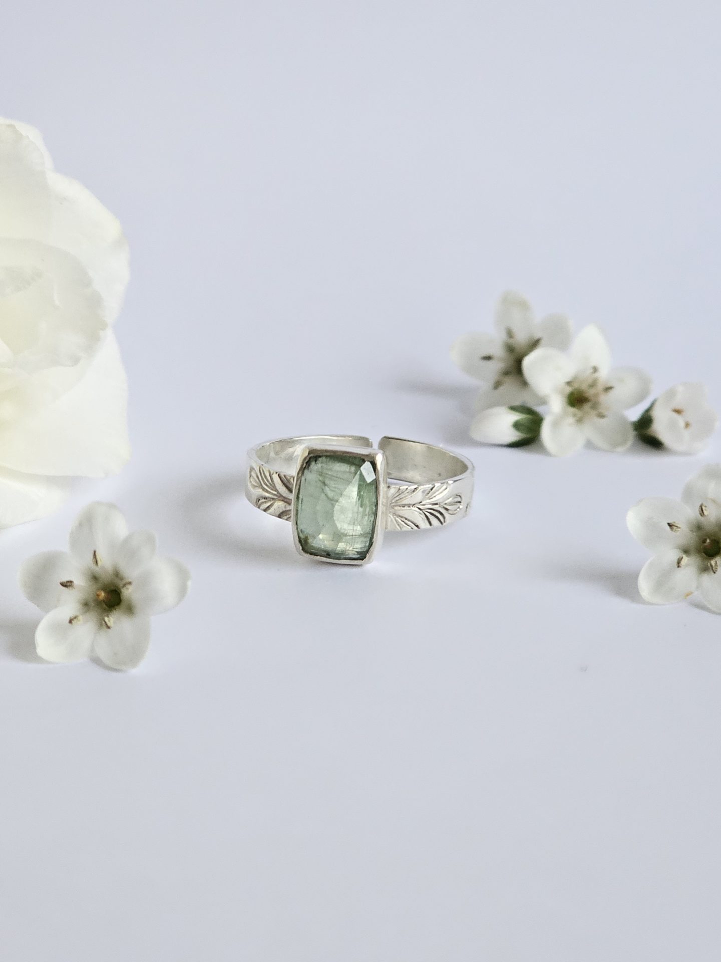 Bague réglable Cyanite – Image 2