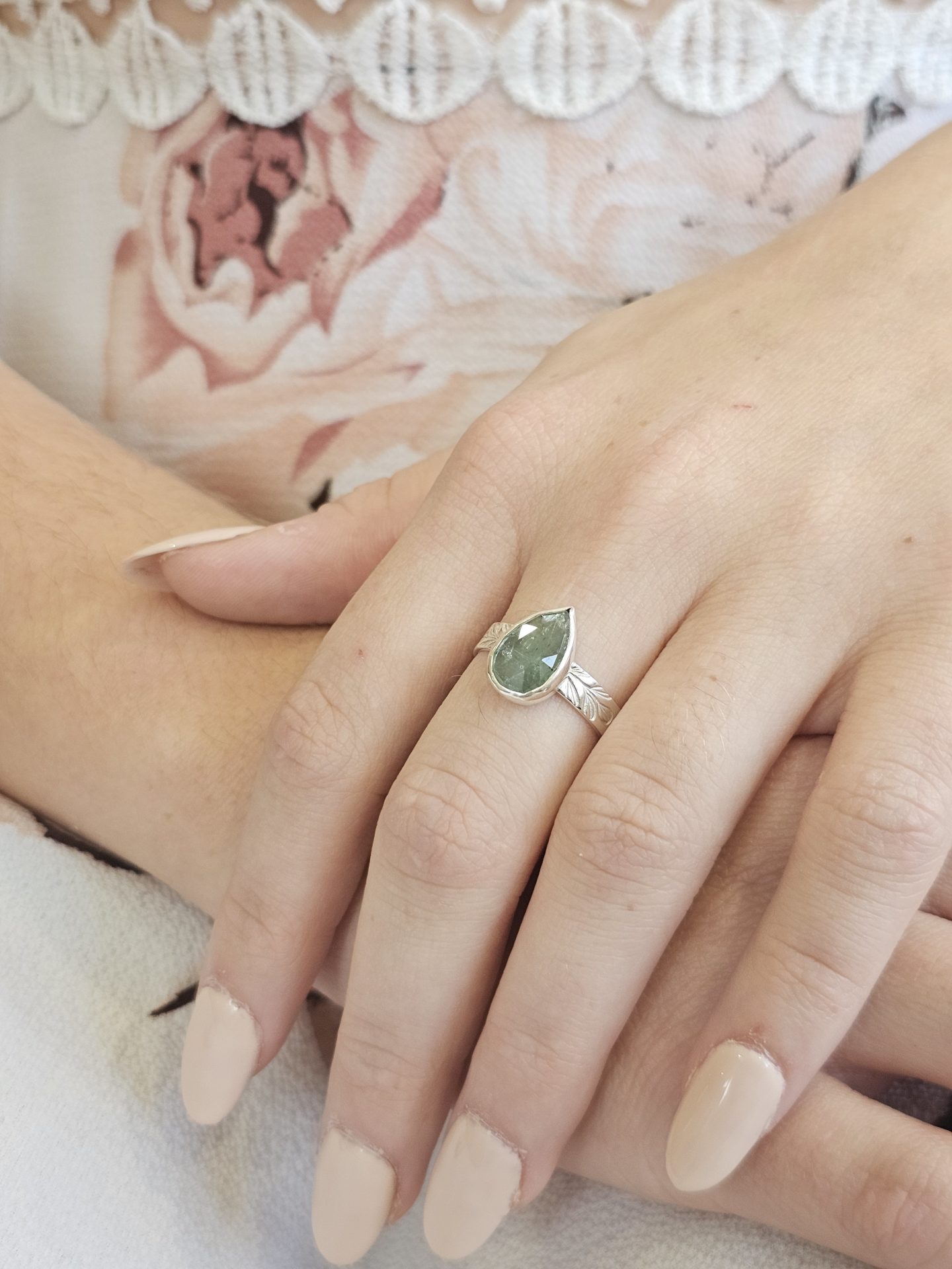 Bague réglable Cyanite – Image 3