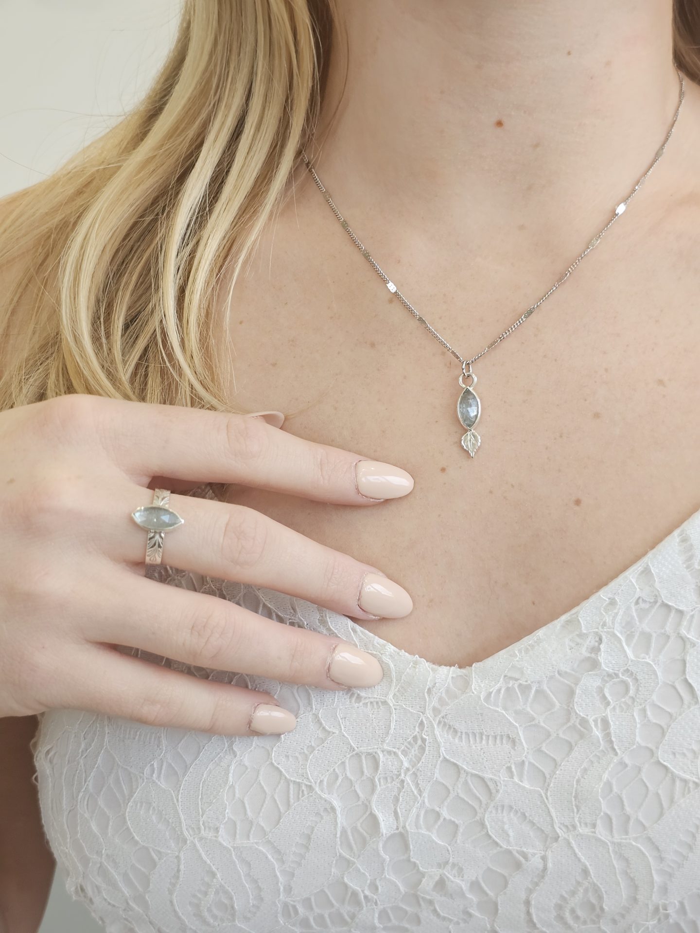 Bague réglable Cyanite – Image 7