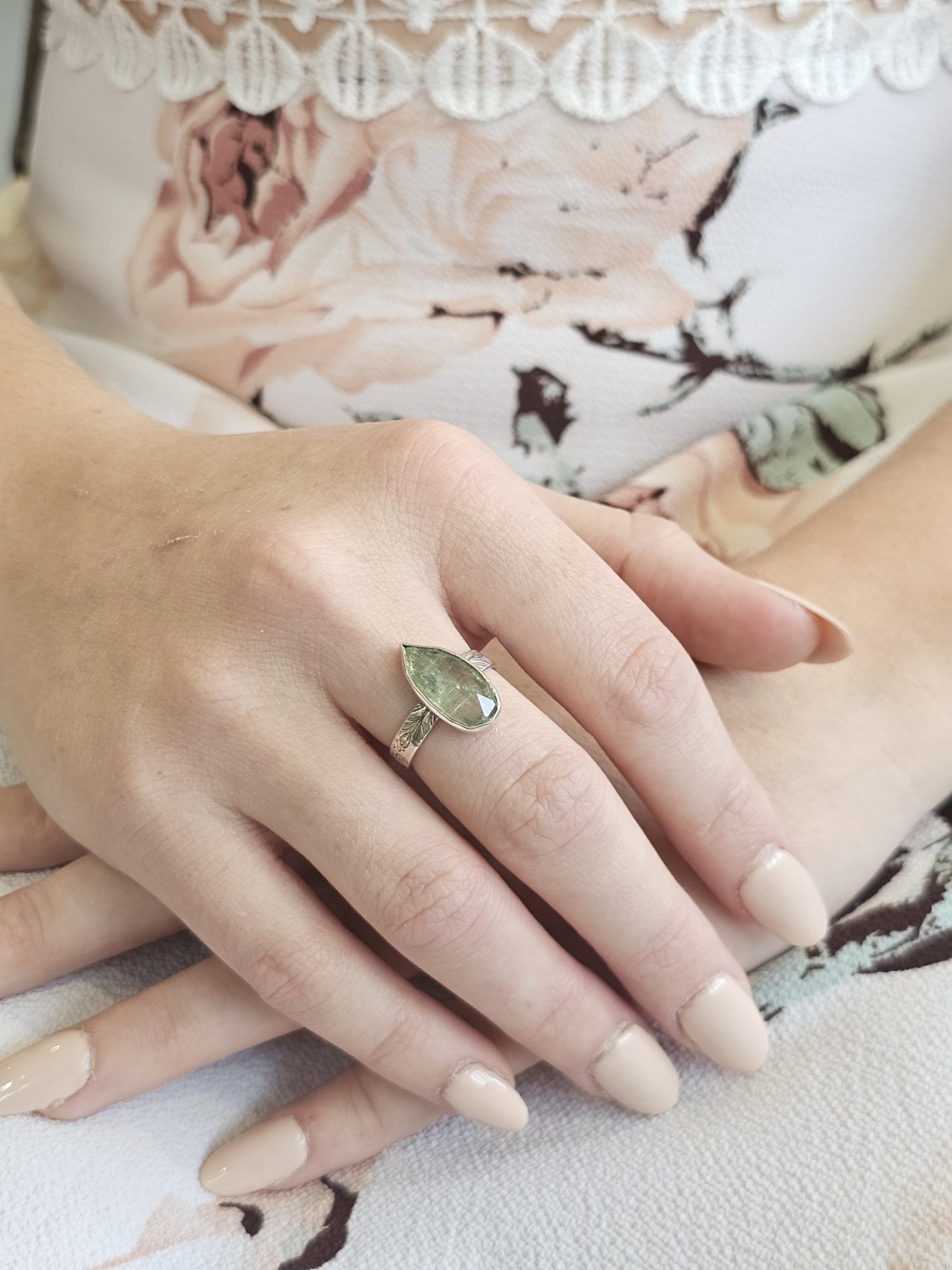 Bague réglable Cyanite – Image 2