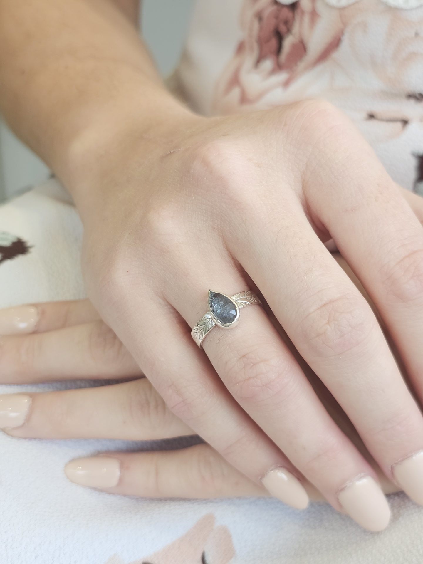 Bague réglable Cyanite – Image 4