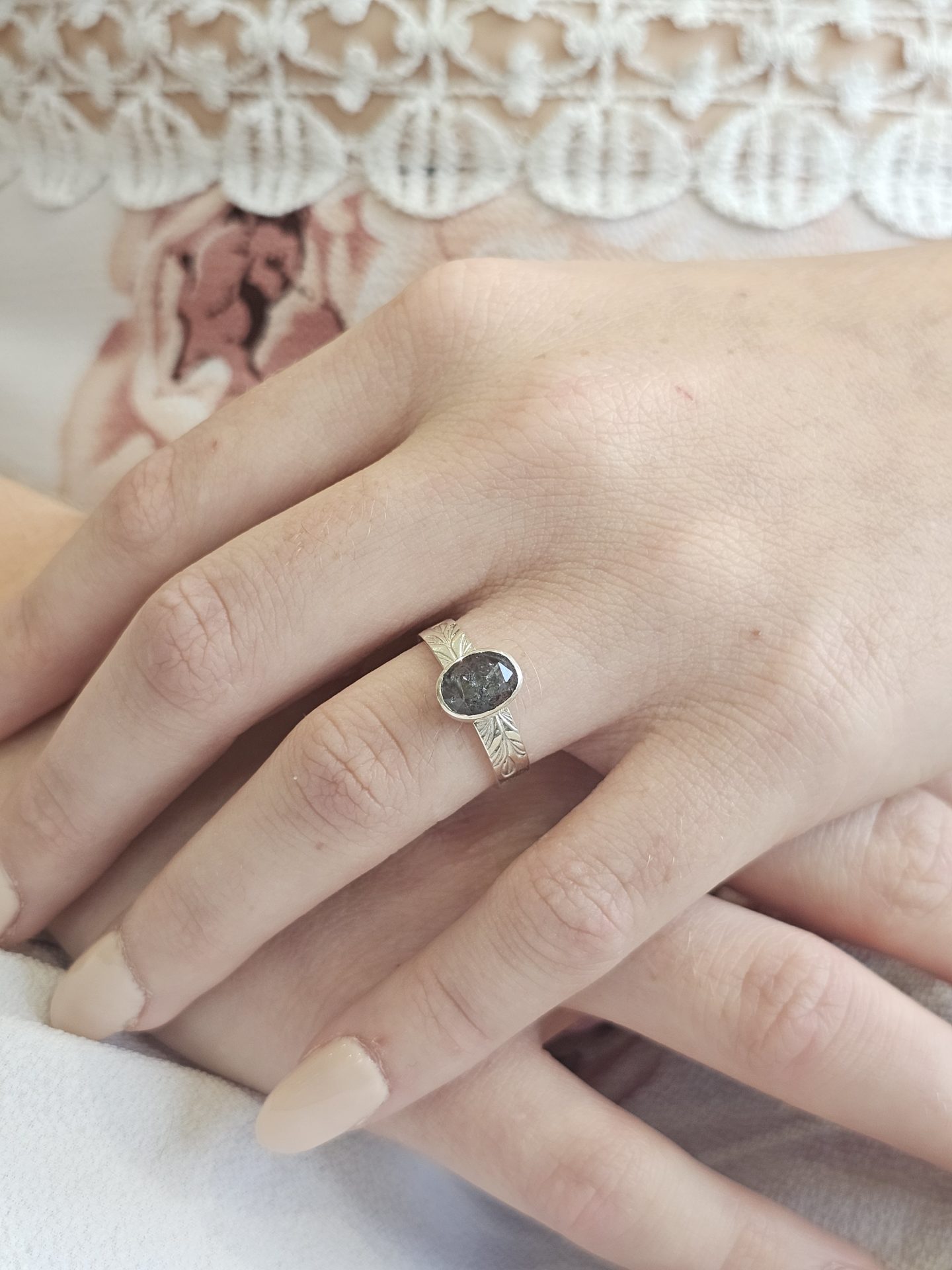 Bague réglable Cyanite – Image 4