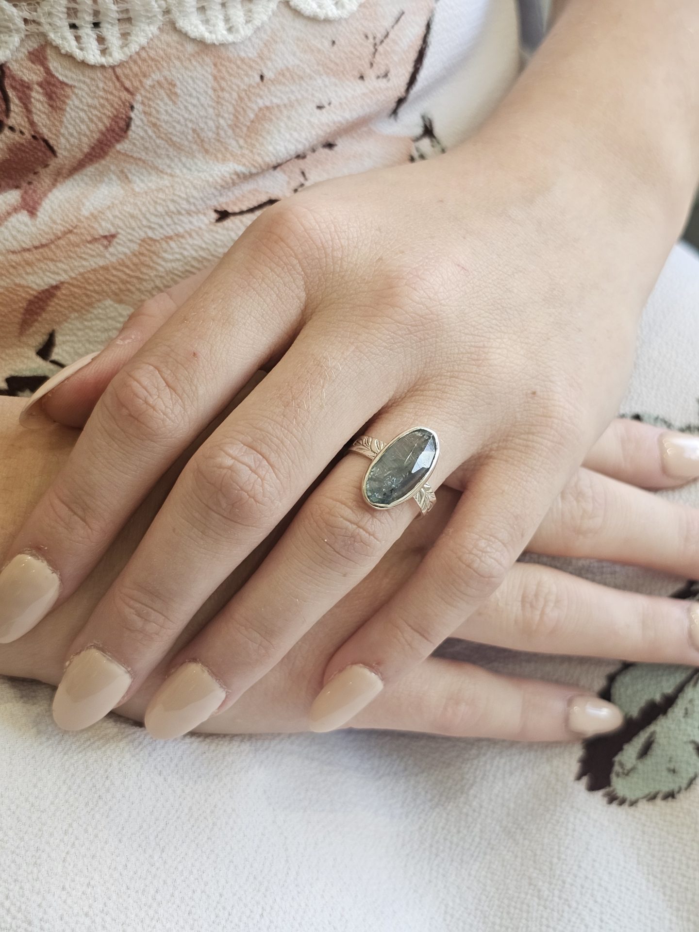 Bague réglable Cyanite – Image 4